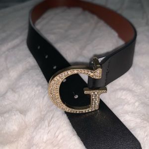 GUESS Rhinestone Belt